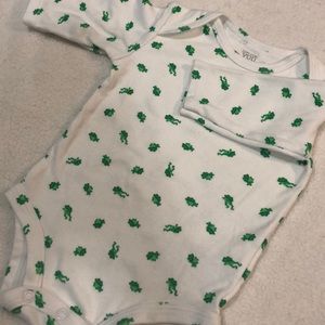 Infant long sleeve onesie